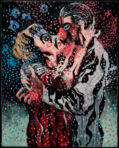 Fastlagstisdagen (kyssen) av Francis Picabia