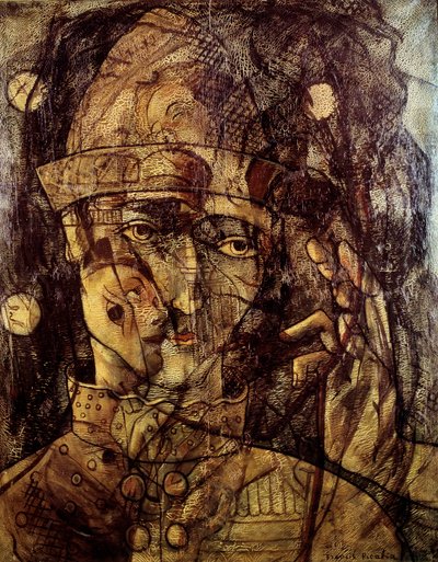 Transparency, 1900-tal (olja på duk) av Francis Picabia