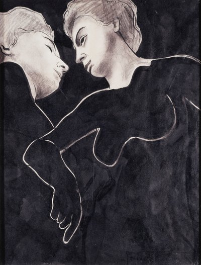 Två kvinnor; Deux Femmes av Francis Picabia