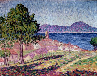Utsikt över Saint Tropez, Citadellet av Francis Picabia
