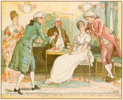 Den öde byn av Oliver Goldsmith av Francis S. Walker
