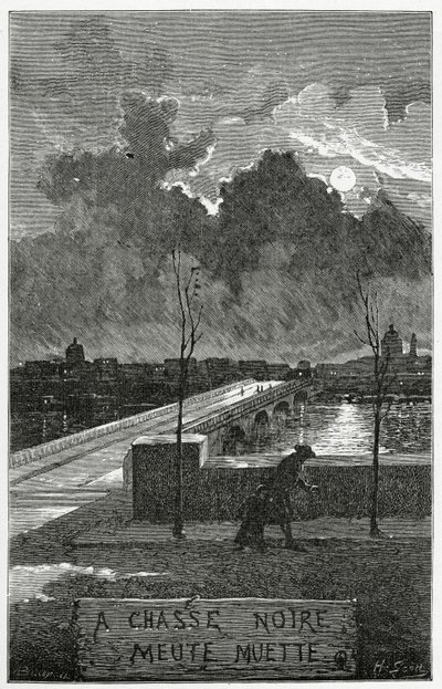 Illustration aus Les Misérables, 19. Jahrhundert von Francis & Scott, Henry Fowke