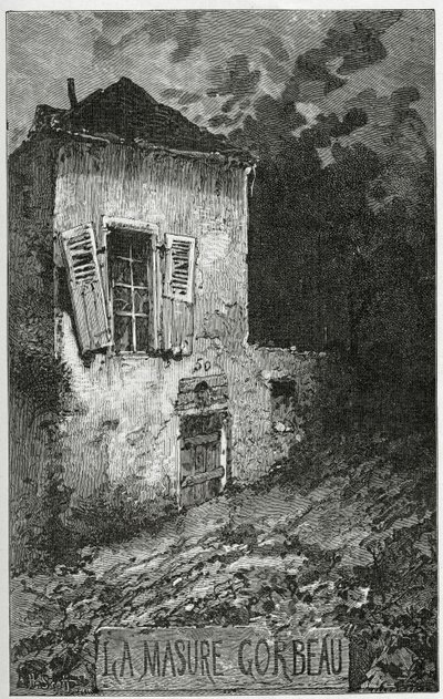 La Masure Gorbeau, 19. Jahrhundert von Francis & Scott, Henry Fowke