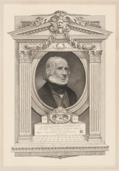 Porträtt av Alexander Anderson av Francis Scott King