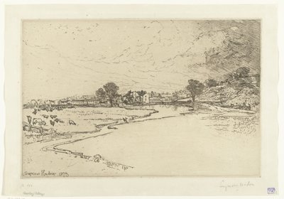 Sawley Abbey Sawley Abbey av Francis Seymour Haden (Sir) (signed by artist)