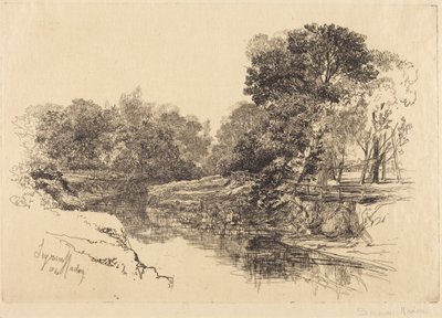 En flod i Irland av Francis Seymour Haden