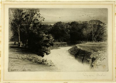 En solnedgång i Irland av Francis Seymour Haden