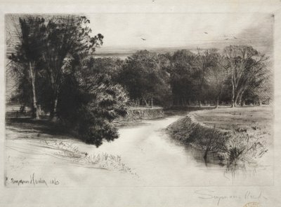 En solnedgång i Irland av Francis Seymour Haden