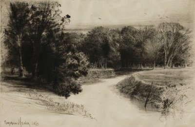 En solnedgång i Irland av Francis Seymour Haden