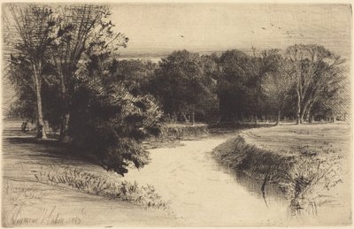 En solnedgång på Irland av Francis Seymour Haden