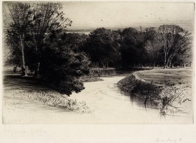 En solnedgång i Irland, 1863 av Francis Seymour Haden