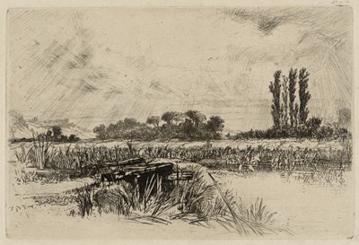 En vattenäng av Francis Seymour Haden