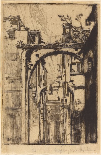 Amalfi av Francis Seymour Haden