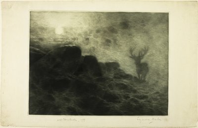 En tidig stigare av Francis Seymour Haden
