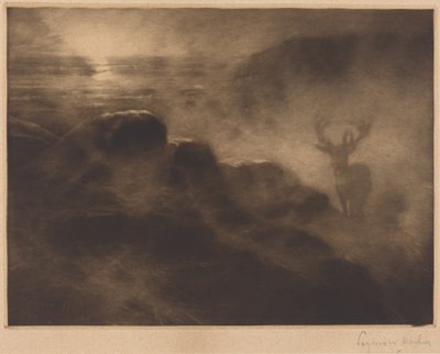En morgonpigg person av Francis Seymour Haden