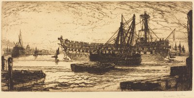 Skrotningen av Agamemnon av Francis Seymour Haden
