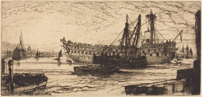 Upphuggningen av Agamemnon av Francis Seymour Haden