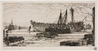 Upplösning av Agamemnon av Francis Seymour Haden