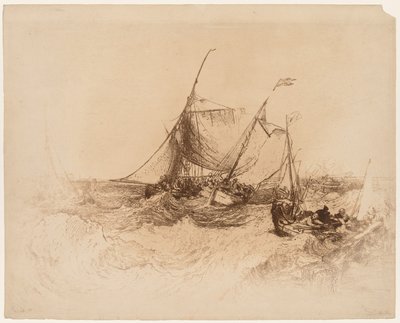 Calais Pier av Francis Seymour Haden