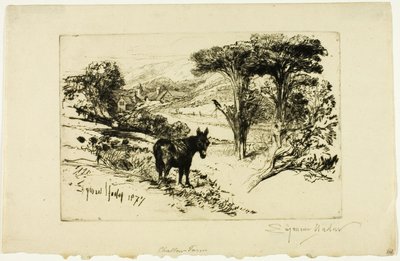 Challow Farm av Francis Seymour Haden