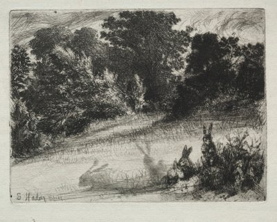 Kamma botten. av Francis Seymour Haden