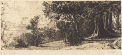 Tidig morgon - Richmond av Francis Seymour Haden