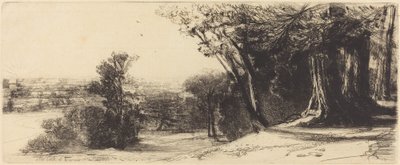 Tidig morgon - Richmond av Francis Seymour Haden