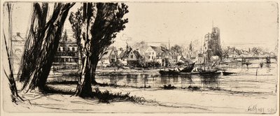Fulham (etsning) av Francis Seymour Haden