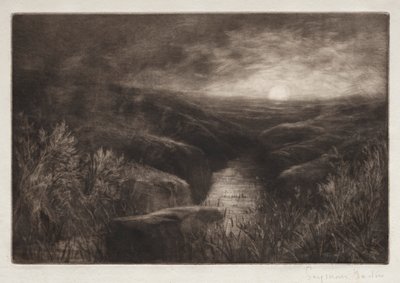 Myggans tillhåll av Francis Seymour Haden
