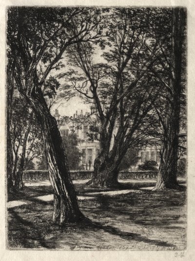 Kensington Gardens av Francis Seymour Haden