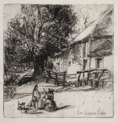 Kew Side av Francis Seymour Haden