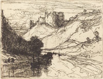 Kilgarens slott av Francis Seymour Haden