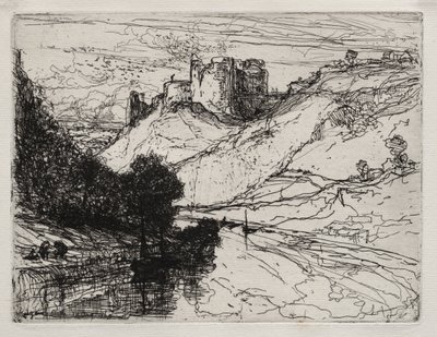 Kilgarens slott av Francis Seymour Haden
