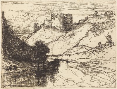 Kilgaren Castle av Francis Seymour Haden