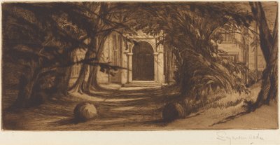 Mytton Hall av Francis Seymour Haden