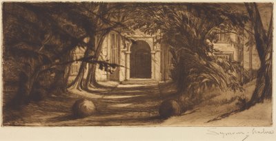 Mytton Hall av Francis Seymour Haden