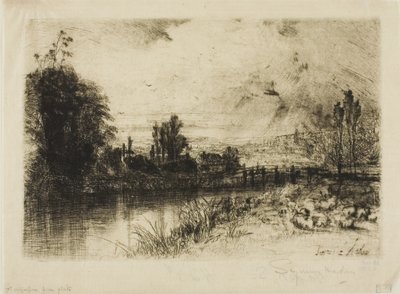 På testet av Francis Seymour Haden