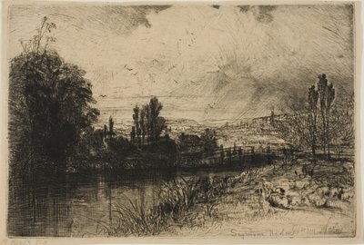 På testet av Francis Seymour Haden