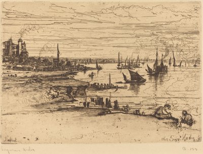Mittemot Inn, Purfleet av Francis Seymour Haden