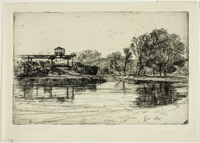 Järnvägsintrång av Francis Seymour Haden