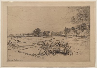 Sawley Abbey av Francis Seymour Haden