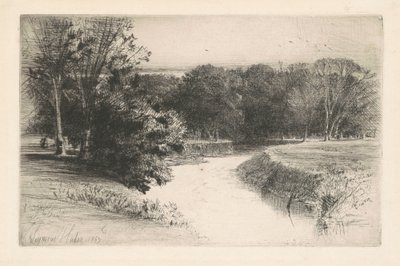 Solnedgång på Irland av Francis Seymour Haden