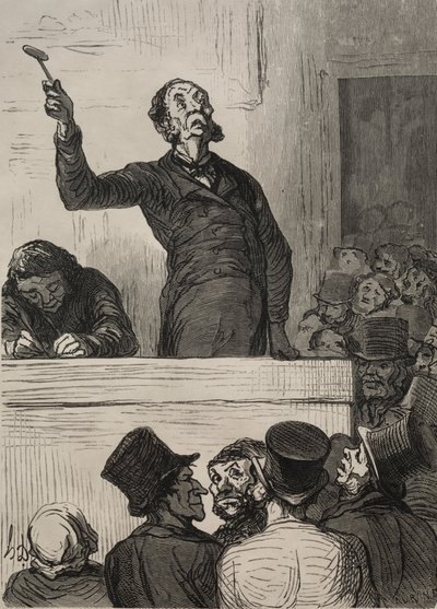 Auktionsrummet: Auktionsförrättaren av Francis Seymour Haden