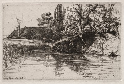 Valgravhuset, 1865. av Francis Seymour Haden