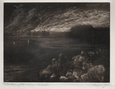 Saltpelaren. av Francis Seymour Haden