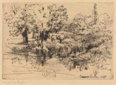 De tre korna av Francis Seymour Haden