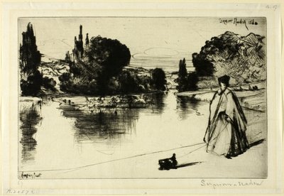 Bogservägen av Francis Seymour Haden