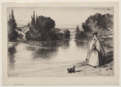 Bogservägen av Francis Seymour Haden
