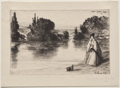 Bogserbana av Francis Seymour Haden