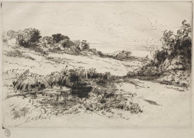 Windmill Hill, nr 1 av Francis Seymour Haden